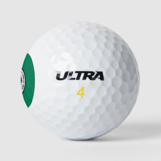 Flag of Worcester, Massachusetts Golf Balls ゴルフボール (ロゴ)
