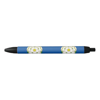 Flag of Yorkshire Black Ink Pen 黒ボールペン