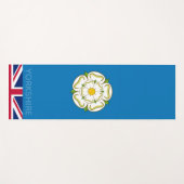 Flag of Yorkshire (UK) ヨガマット (正面(横))