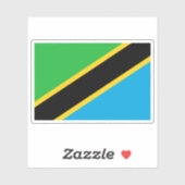 Flag of Zanzibar (1964-2005), Tanzania シール (シート)