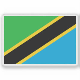 Flag of Zanzibar (1964-2005), Tanzania シール