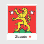 Flag of Zermatt, Switzerland シール (シート)