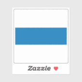 Flag of Zug, Switzerland シール (シート)