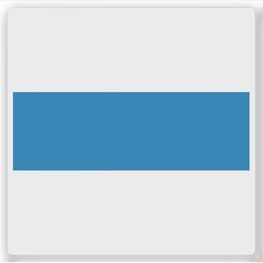 Flag of Zug, Switzerland シール (正面)