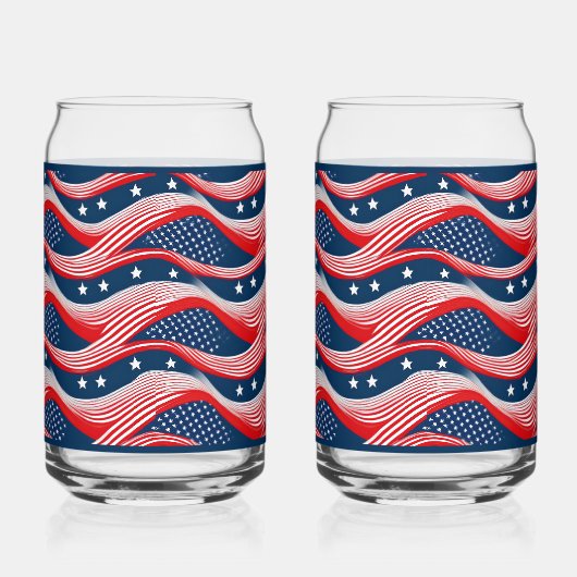 Flag Soda Glass ガラス缶 (左)