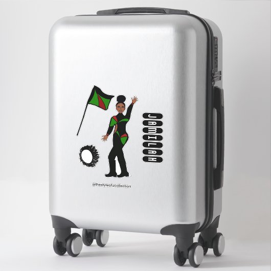 Flag Team GRB Style #1 シール (スーツケース)