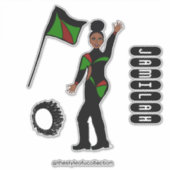 Flag Team GRB Style #1 シール (正面)