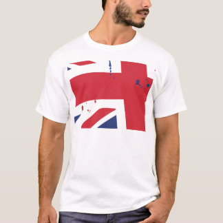 Flag UK English London Tシャツ