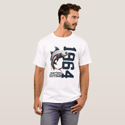 FLAG VINTAGE 1964 FISHING Tシャツ (正面フル)