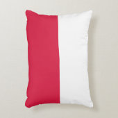 Flaga Polski -ポーランドの旗 アクセントクッション (正面(垂直))