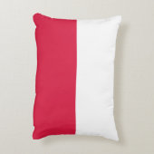 Flaga Polski -ポーランドの旗 アクセントクッション (裏面(縦))