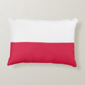 Flaga Polski -ポーランドの旗 アクセントクッション (裏面)