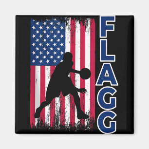 Flaggバスケットボールインスパイアファンスポーツタンクトップ_1 マグネット