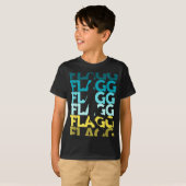 Flagg Basketball Inspire Fan Sports  Tシャツ (正面フル)