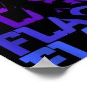 Flagg Basketball Inspire Fan Sports Tank Top_2  ポスター (角)