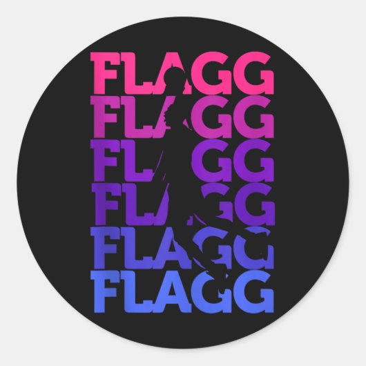 Flagg Basketball Inspire Fan Sports Tank Top_2  ラウンドシール (正面)