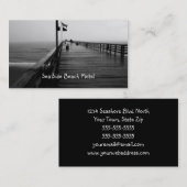 Flaglerのビーチ桟橋の写真撮影の名刺 名刺 (正面/裏面)