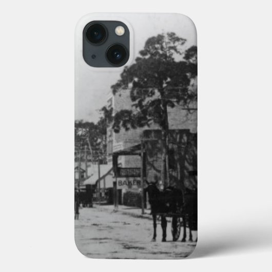 Flaglerの通りで西に見ること Case-Mate iPhoneケース (裏面)