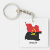 Flags and countries Angola キーホルダー (正面)