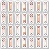 Flags for soft kawaii planner  シール (正面)