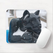 Flagstaff、アリゾナのオオヤマネコの芸術 マウスパッド (マウス)