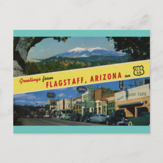 FLAGSTAFF ARIZONA ON US HWY. 66はがき ポストカード