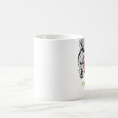 Flahertyの紋章付き外衣 コーヒーマグカップ (中央)