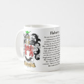 "Flaherty"の"Flaherty頂上" "Flahertyの紋章付き外衣 コーヒーマグカップ (正面左)