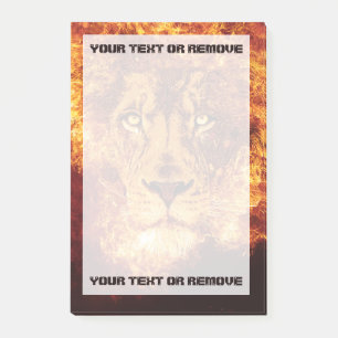Flain Lion Your Text  ポストイット