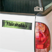 Flairaholiksのバンパーステッカー バンパーステッカー (トラック上)