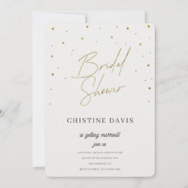 Flakes & Forever Bridal Shower 招待状