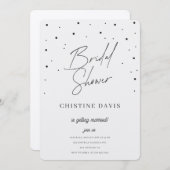 Flakes & Forever Bridal Shower 招待状 (正面/裏面)