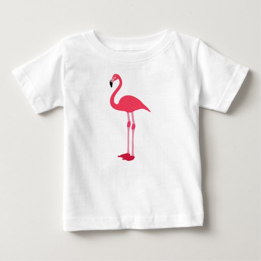 Flamant rose ベビーTシャツ (正面)