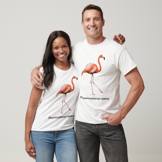 Flamant rose tシャツ (ユニセックス)