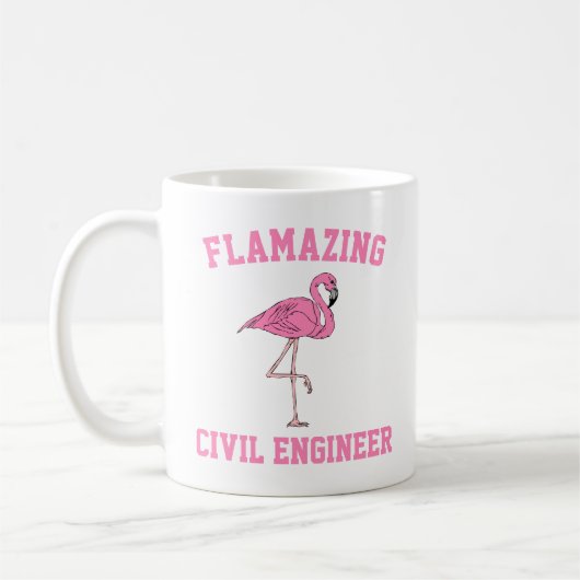 Flamazing Civil Engineer Mug コーヒーマグカップ (左)