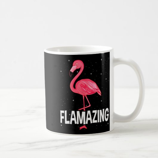 Flamazing Nk Flamingo Novelty Flamingo Lover Funny コーヒーマグカップ (右)