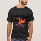 Flamboyant Bird of Paradise Flower Tシャツ (正面)
