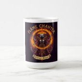 Flame Chanter Gothic Fantasy T-Shirt コーヒーマグカップ (中央)