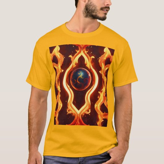 Flame Fusion表現: Whimsとの夢のようなスタイル Tシャツ (正面)
