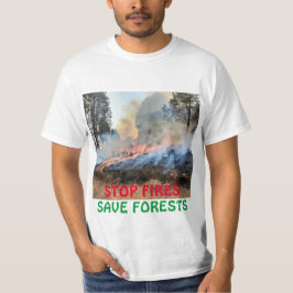 Flame Guard:保護の森林大切 Tシャツ