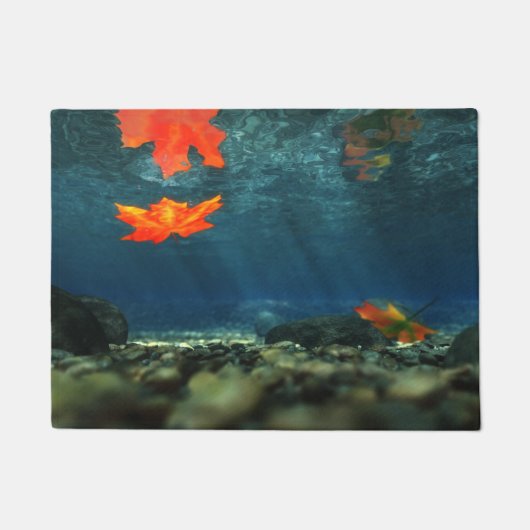 Flame in the Water Doormat ドアマット (正面)