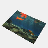 Flame in the Water Doormat ドアマット (アングル)