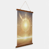 Flame of Light 吊り下げ型タペストリー (傾斜あり)