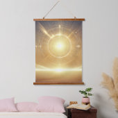 Flame of Light 吊り下げ型タペストリー (寝室)