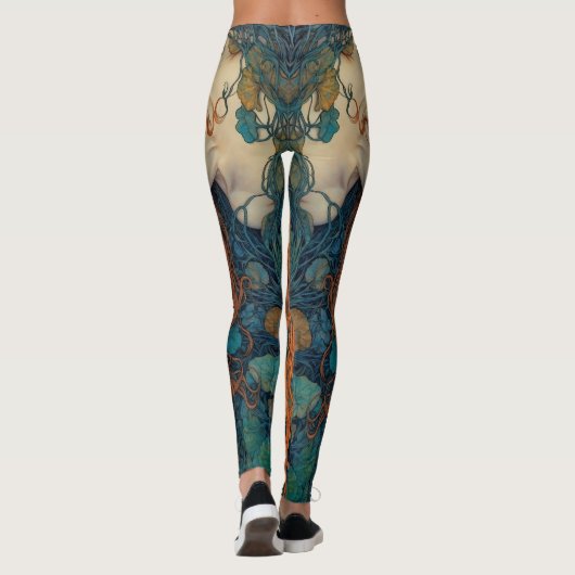 "Flame of the Tides" - A Colourful Portrait        レギンス (裏面)