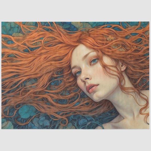 "Flame of the Tides" - A Colourful Portrait 薄葉紙 (正面)