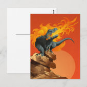 Flame Thunoda Art by Michael Grills ポストカード (正面/裏面)