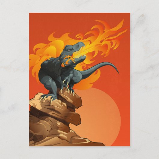 Flame Thunoda Art by Michael Grills ポストカード (正面)
