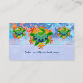 Flame Turtle名刺テンプレート 名刺 (裏面)