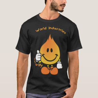 Flameboy World Industries Wet Willy Tシャツ